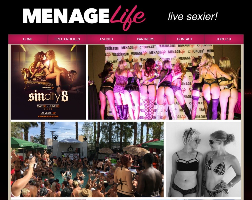 ▲Menage Life主辦號稱世界最大雜交趴「罪惡城市8」。（圖／翻攝自Menage Life網站）