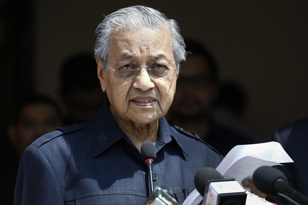 ▲▼ 馬來西亞現任首相馬哈迪（Mahathir Mohamad）。（圖／達志影像／美聯社）