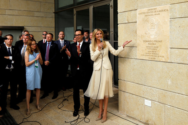 ▲▼美國駐以色列大使館去年正式搬遷至耶路撒冷(Jerusalem) 。（圖／路透社）