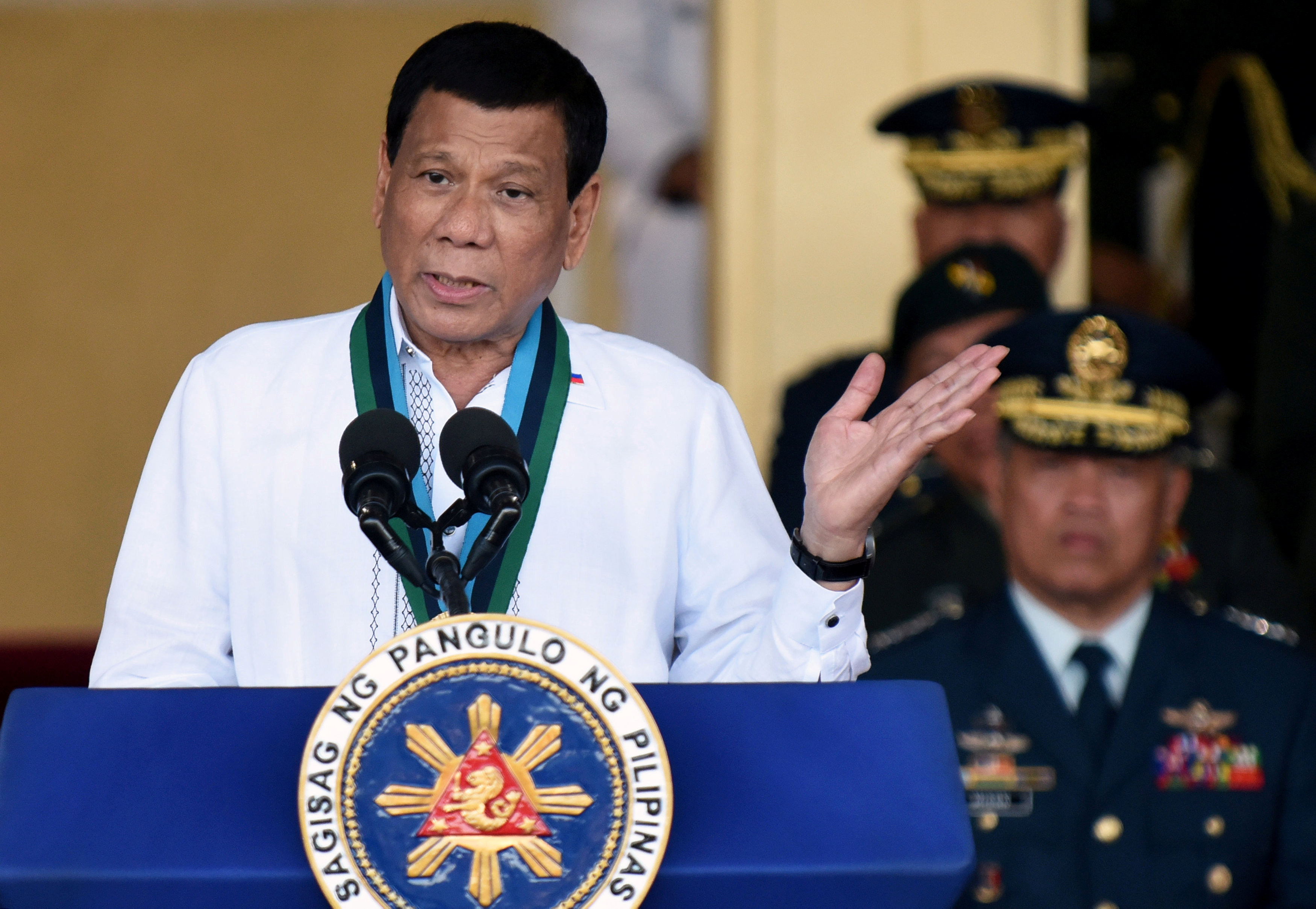 ▲菲律賓總統杜特蒂（Rodrigo Duterte）。（圖／路透社）