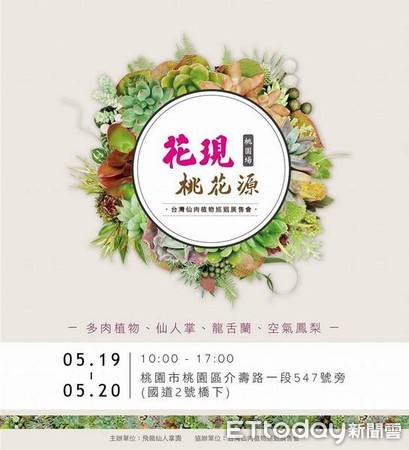 ▲「多肉植物」正夯，桃園假日農創市集舉辦展售會。（圖／記者楊淑媛攝）