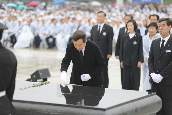 ▲▼光州事件38周年紀念儀式。（圖／取自korea.net）