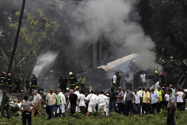 ▲▼波音737墜毀古巴哈瓦納機場附近。（圖／達志影像／美聯社）