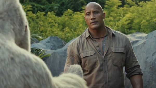 巨石強森（Dwayne Johnson）。（圖／《毀滅大作戰》劇照）