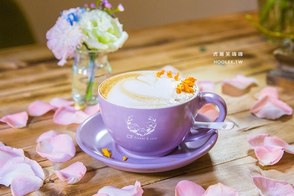 ▲▼高雄 CandyFloss Flower&Caf’e 棉花糖花藝 甜點 下午茶。（圖／虎麗笑嗨嗨提供）
