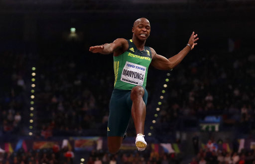 ▲奧運跳遠銀牌、南非曼永加Luvo Manyonga。（圖／達志影像／美聯社）
