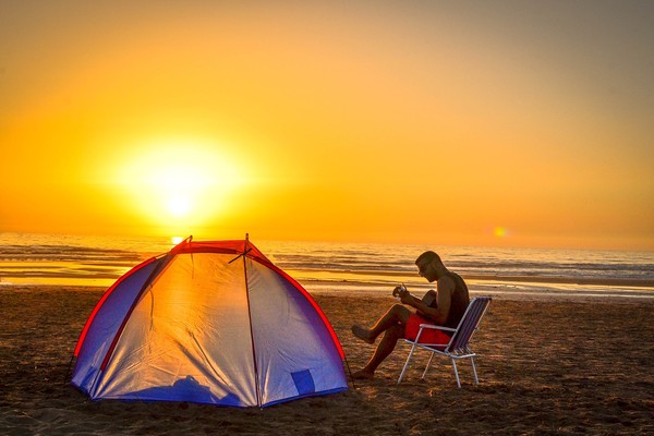 ▲露營,露營旅遊。（示意圖／取自免費圖庫Pixabay）