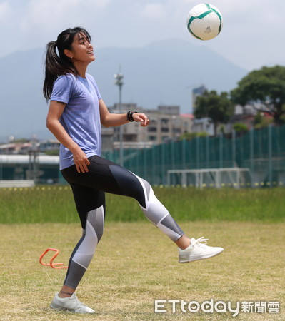 ▲▼    亞運女足培訓隊張愫心         。（圖／記者洪偵源攝）