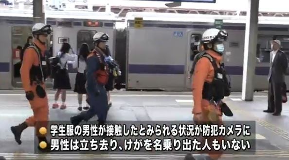 ▲▼日本電車撞男學生　屍體卻憑空消失。（圖／IBC岩手放送）