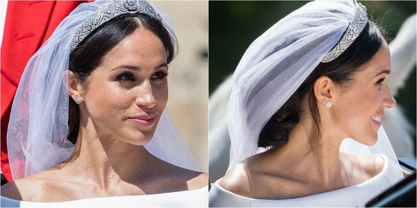 ▲ 英國皇室黛安娜、凱特、梅根的婚禮妝髮回顧。（圖／翻攝自Getty）