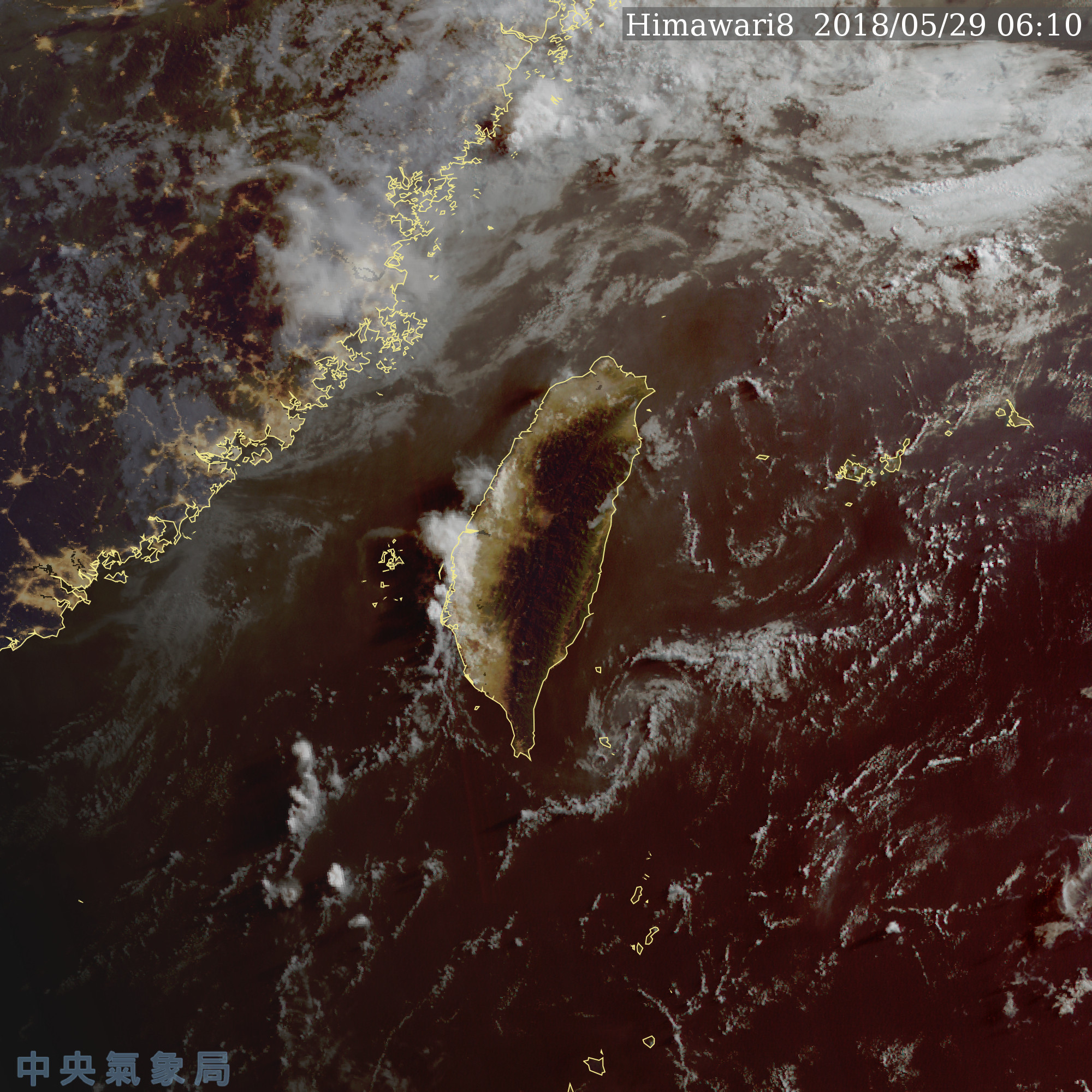 天氣圖。（圖／氣象局）