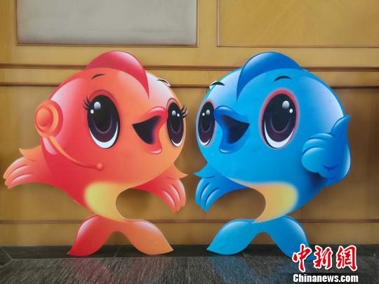 ▲▼阿福、阿漁成為中國（福州）國際漁業博覽會的吉祥物             。（圖／翻攝自中新網）