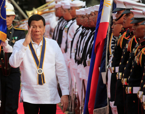 ▲菲律賓總統杜特蒂（Rodrigo Duterte）。（圖／路透社） 