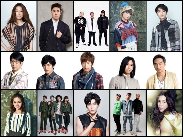 第20屆「hito流行音樂獎」邀來36組歌手接力演唱。