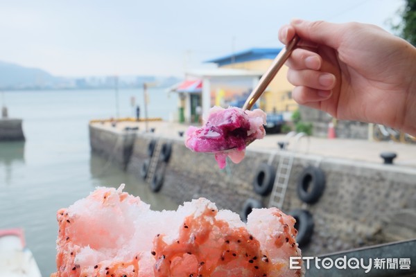 ▲淡水朝日夫婦冰店。（圖／記者于佳云攝）