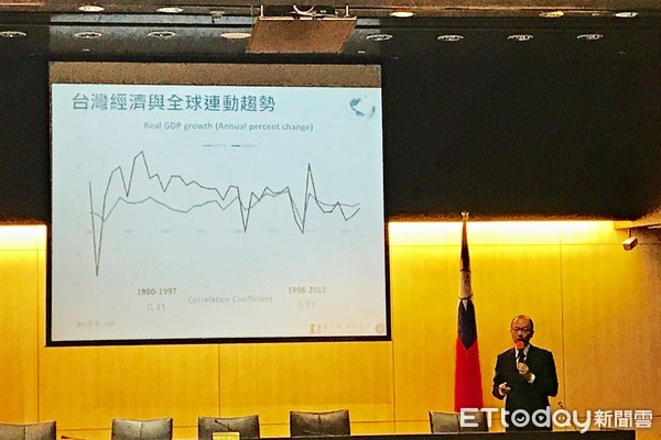 台灣經濟研究院景氣預測中心主任孫明德。（圖／記者錢玉紘攝）