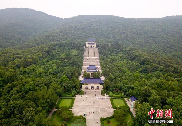 ▲▼南京中山陵陵寢             。（圖／翻攝自中新網）