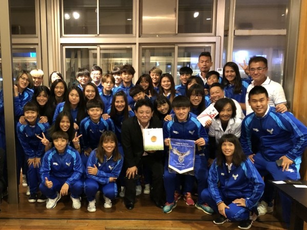 ▲中華女足輪番上陣，向日本職足浦合紅鑽取經。（圖／中華足協提供）