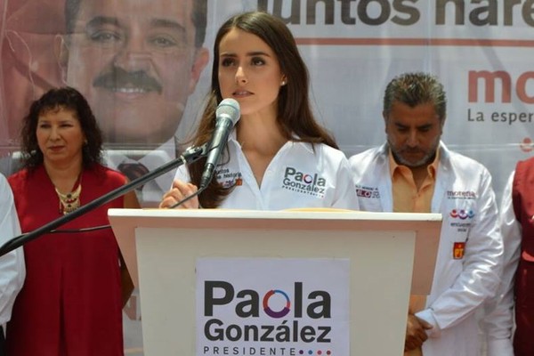 ▲▼18歲的正妹寶拉（Paola González）是抹西哥的市長候選人。（圖／翻攝自臉書Todos somos jóvenes）