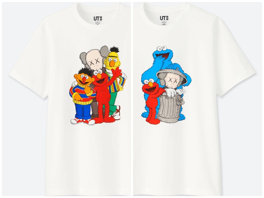 ▲KAWSＸSesame StreetＸUNIQLO。（圖／翻攝UNIQLO美國官網）