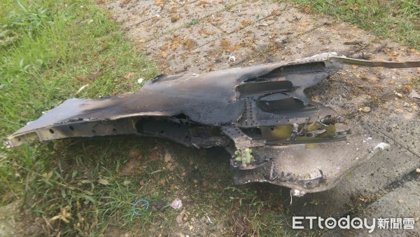 ▲▼疑殘骸找到！漢光演習F16失聯，登山客發現。（圖／民眾提供）