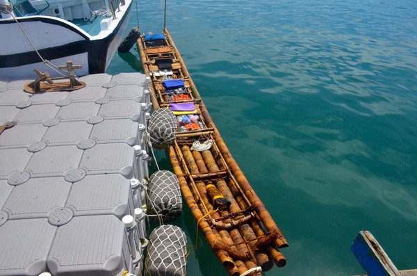 「3萬年前的航海-跨越黑潮」實驗計畫，打造全新竹筏「IRA2號」，解開3萬年前台灣沖繩海路之謎。（圖／國立台灣史前文化博物館提供）