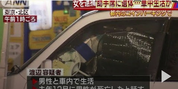 ▲日本東京一座投幣式停車場內，被發現有一具「木乃伊化」屍體。（圖／翻攝自網路）