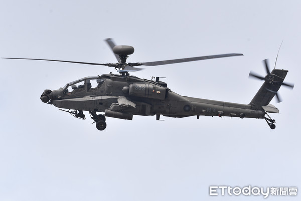 ▲▼漢光34號演習,AH-64E阿帕契攻擊直升機。（圖／記者李毓康攝）