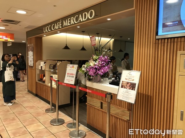 ▲31年老咖啡店UCC Mercado改裝開幕。（圖／記者蔡惠如攝）