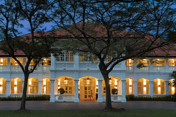 ▲▼新加坡聖淘沙的嘉佩樂酒店（Capella Hotel）。（圖／路透社）