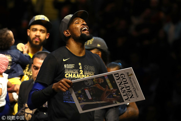 ▲▼ 2018總冠軍MVP，杜蘭特（Kevin Durant）。（圖／CFP）