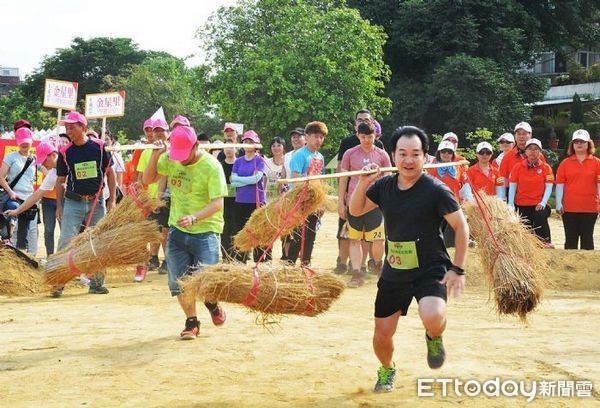 ▲田園運動會的趣味對抗戰。（圖／桃園市政府提供）