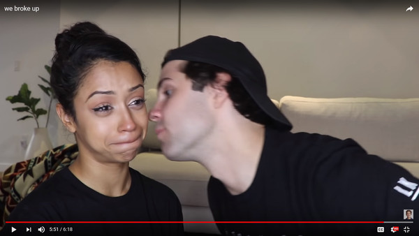 ▲▼網紅CP　David Dobrik、Liza Koshy分手被封史上最甜。（圖／翻攝自YouTube、David Dobrik  IG）