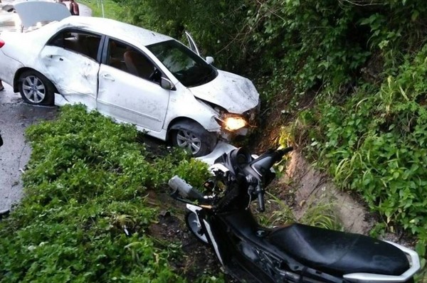 ▲▼台灣遊客在泰國出車禍身亡。（圖／翻攝自臉書／The Thaiger）
