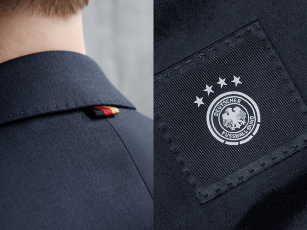▲德國足球隊穿HUGO BOSS西裝（圖／翻攝自www.hugoboss.cn）