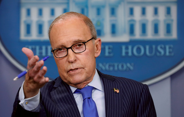 ▲川普政權首席經濟顧問庫卓（Larry Kudlow）。（圖／路透社）