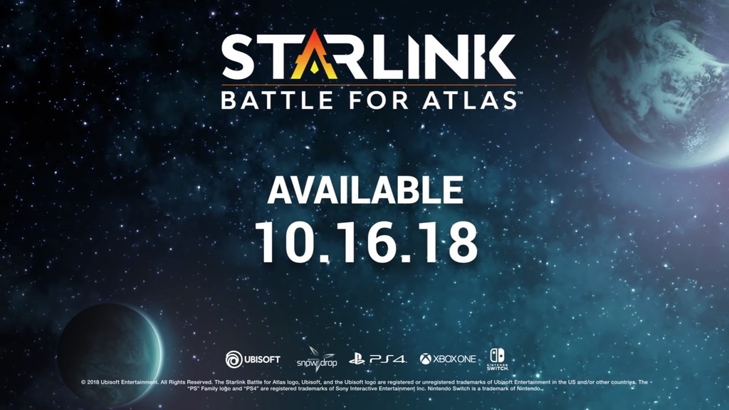 E3 2018,展前發表會,Ubisoft,星戰火狐,Starlink: Battle for Atlas（圖／翻攝自 YouTube／Ubisoft）