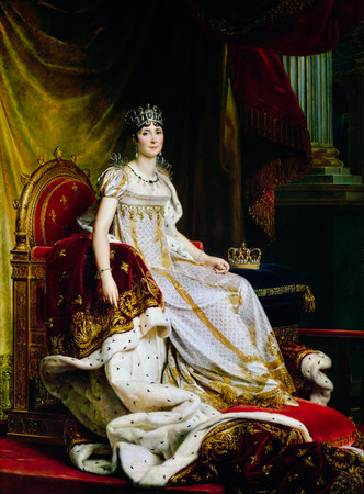 ▲拿破崙的皇后約瑟芬，華麗的白色禮服，在當時掀起一陣白色服裝的流行。（圖／達志影像）