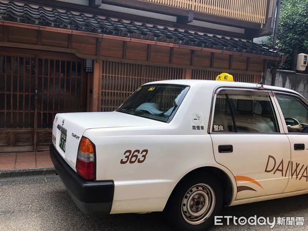▲日本計程車。（圖／記者陳涵茵攝）