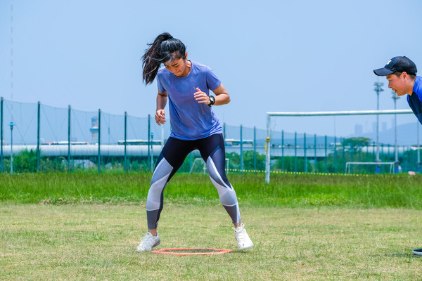 ▲足球甜心張愫心演繹UA Training。（圖／UA提供）