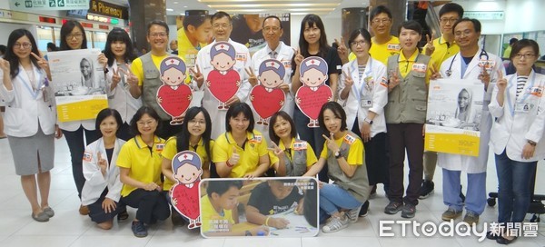 ▲奇美醫院14日與台灣世界展望會，聯合舉行飢餓三十體驗活動。（圖／奇美醫院提供）