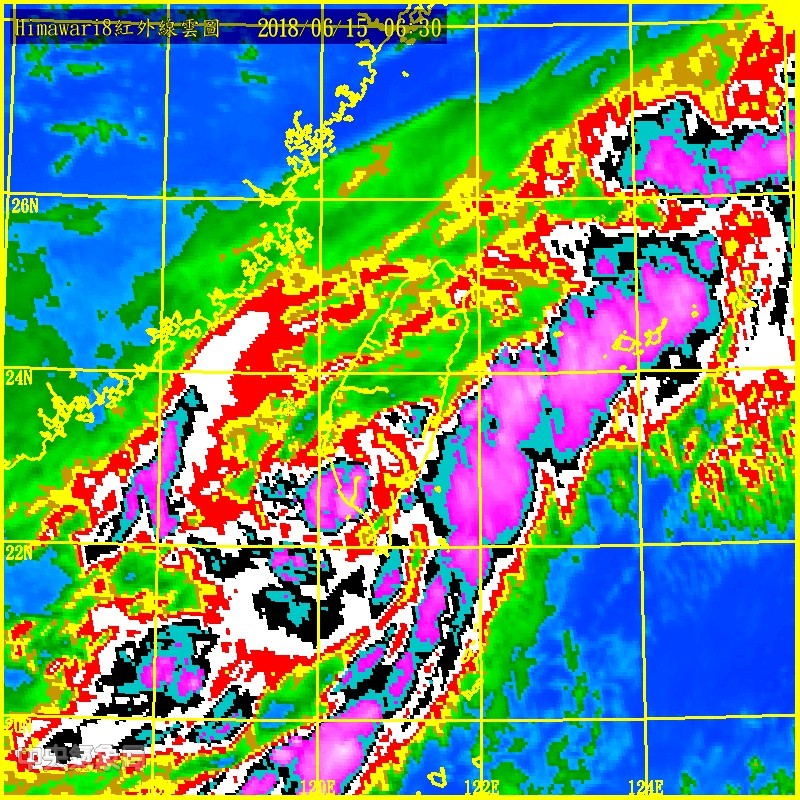 天氣圖。（圖／氣象局）