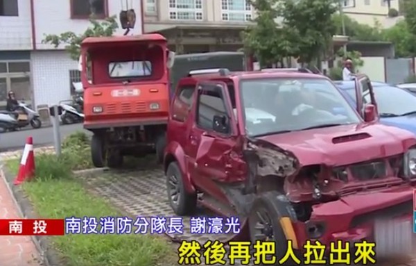 ▲▼豪雨前趕採果赴市場，南投八旬老夫婦遭撞身亡。（圖／東森新聞）