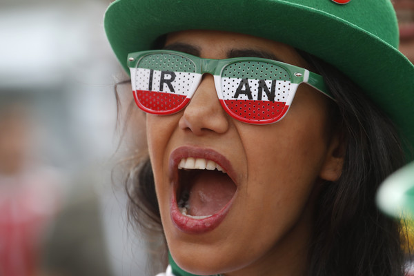 ▲伊朗女球迷    。（圖／達志影像／美聯社）