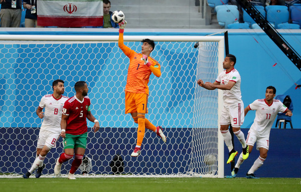 ▲伊朗門將貝蘭萬德( Alireza Beiranvand)（圖／路透）