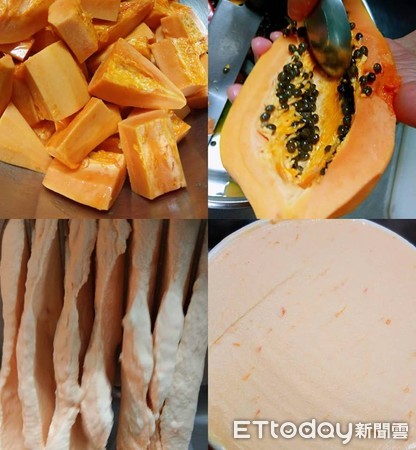 ▲搖滾牛木瓜牛奶冰淇淋。（圖／取自搖滾牛撚書，楊鈞儀授權提供）