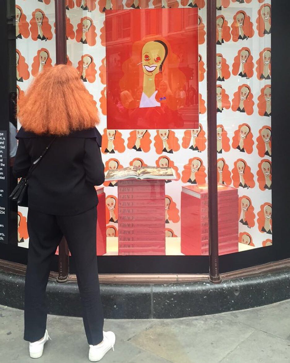 ▲Grace Coddington。（圖／ 翻攝Grace Coddington IG、LV IG、pinterest）