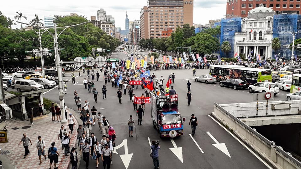 ▲▼八百壯士抗議,軍人年改。（圖／記者姜國輝攝）