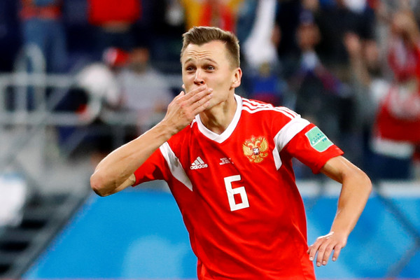 ▲俄羅斯國腳切里舍夫（Denis Cheryshev）在本屆世界盃已踢入三球。（圖／路透社）