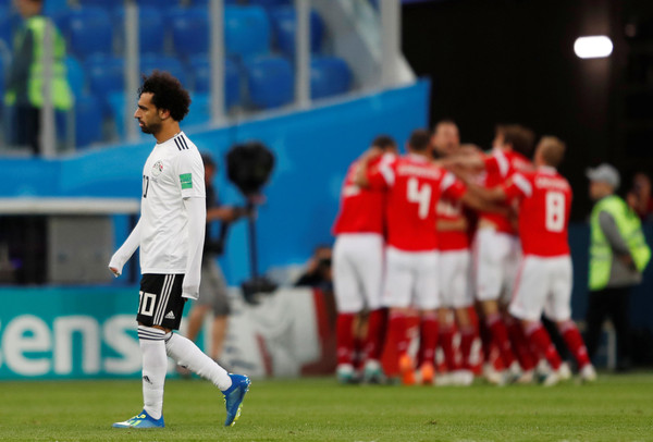 ▲▼2018世足，俄羅斯vs埃及，薩拉赫（Mohamed Salah）。（圖／路透社）